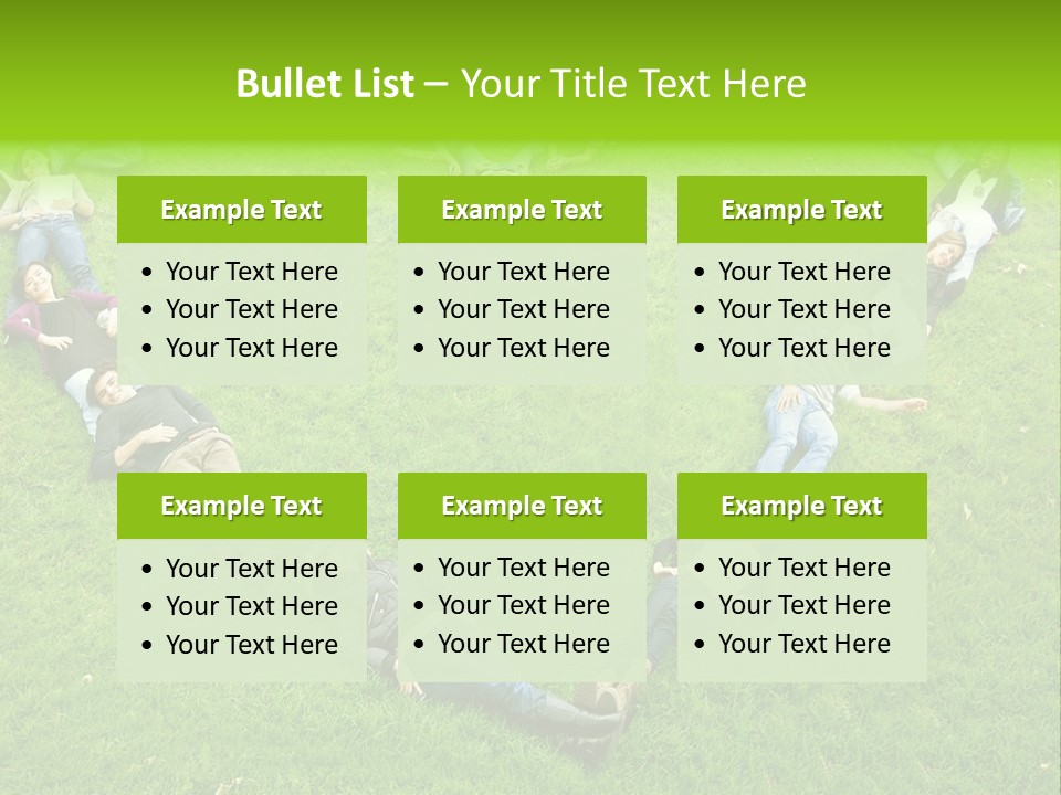 People Friendship Attractive PowerPoint Template