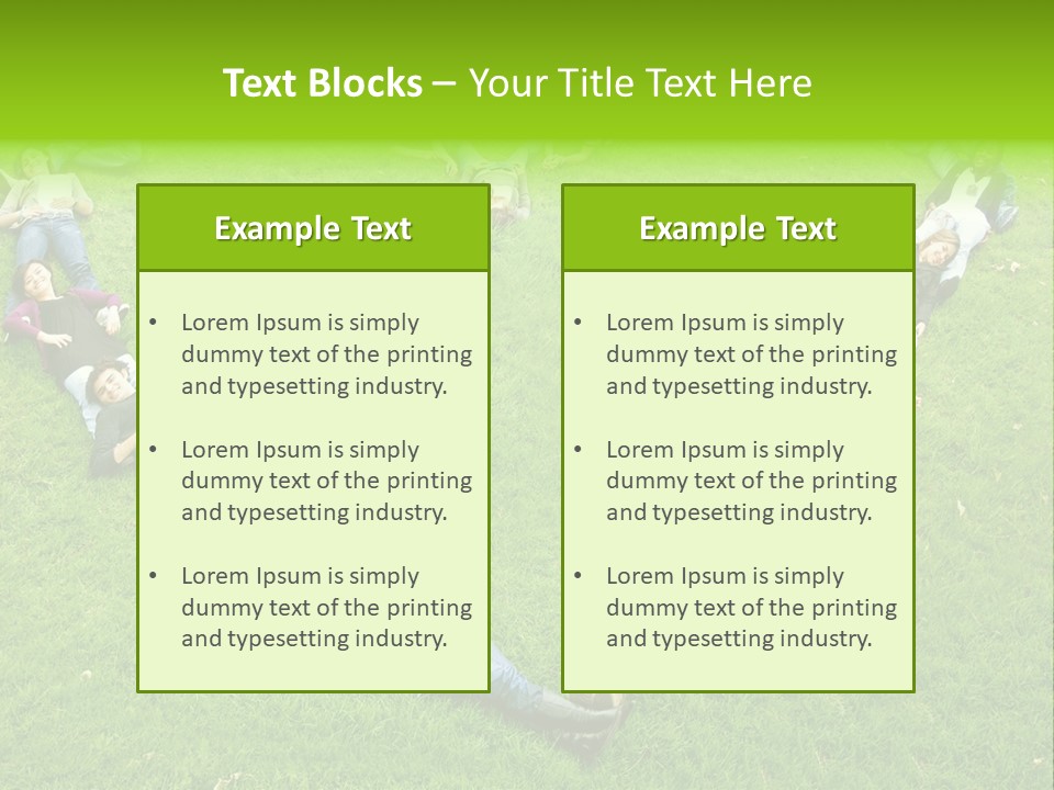 People Friendship Attractive PowerPoint Template