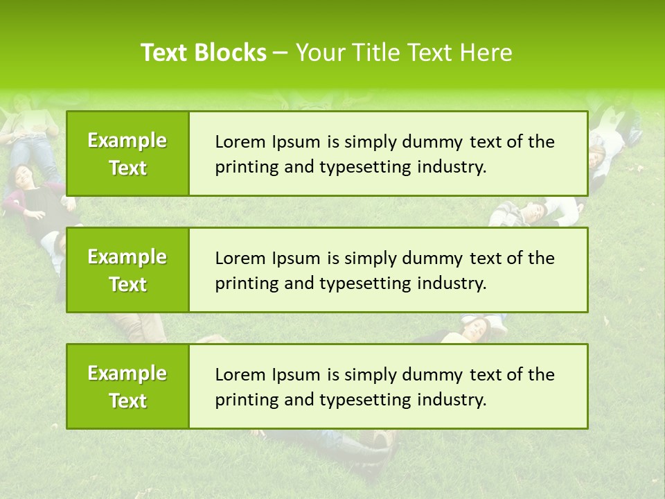 People Friendship Attractive PowerPoint Template