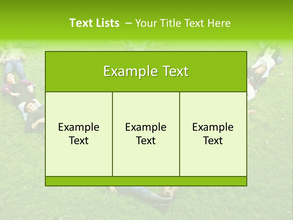 People Friendship Attractive PowerPoint Template