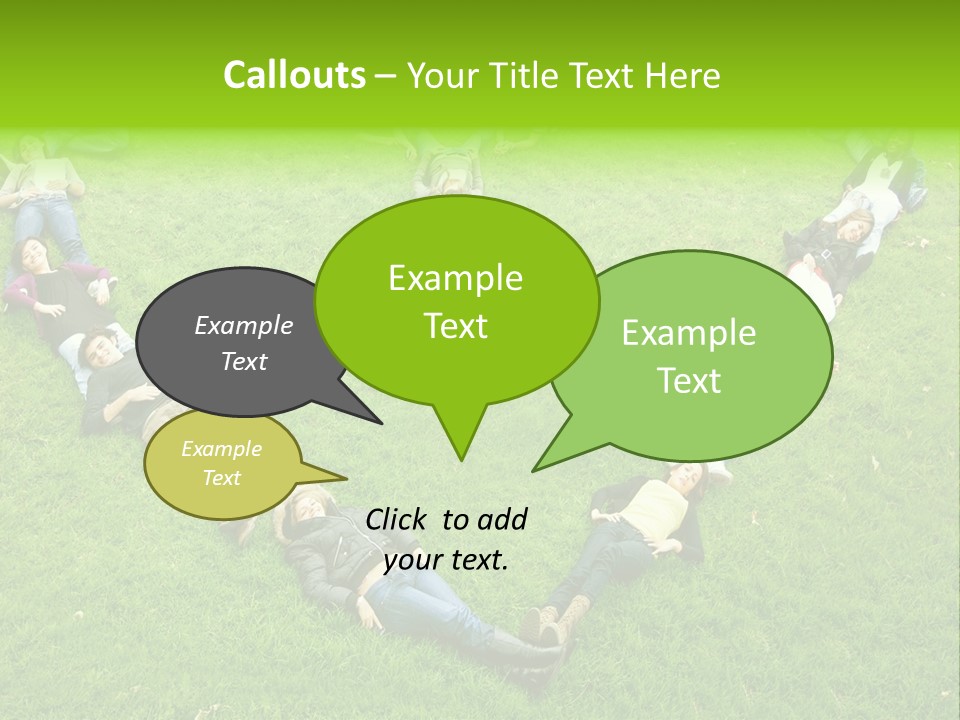 People Friendship Attractive PowerPoint Template