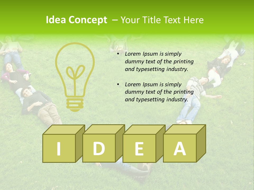 People Friendship Attractive PowerPoint Template