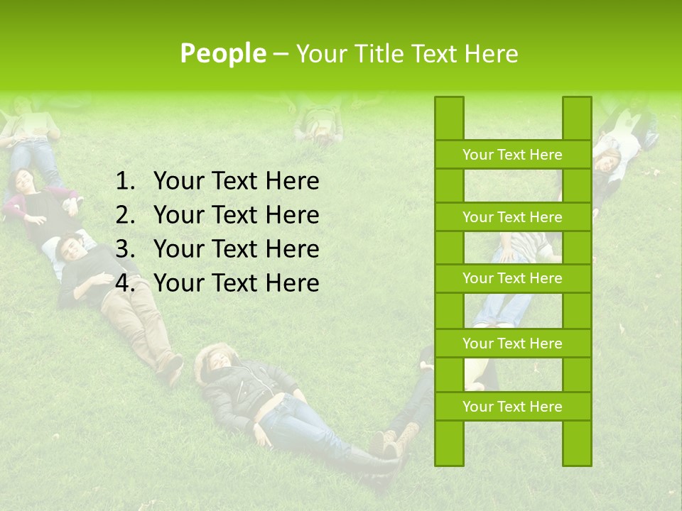 People Friendship Attractive PowerPoint Template