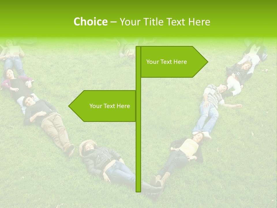 People Friendship Attractive PowerPoint Template