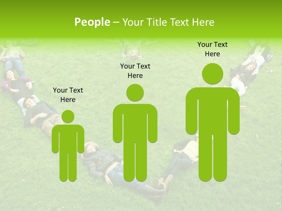 People Friendship Attractive PowerPoint Template