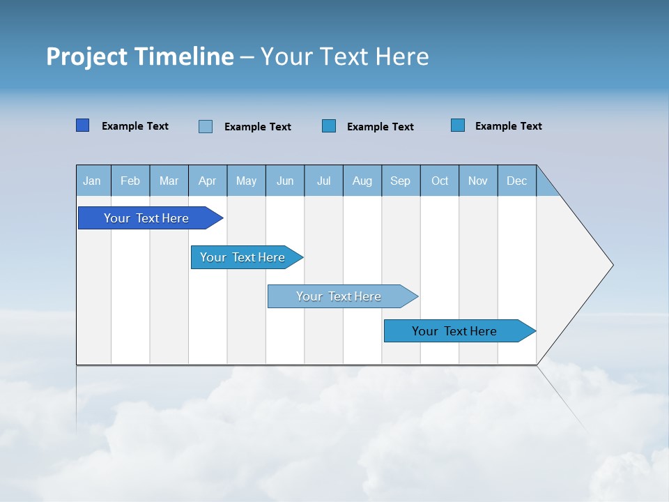 Fun Cloudy Clean PowerPoint Template