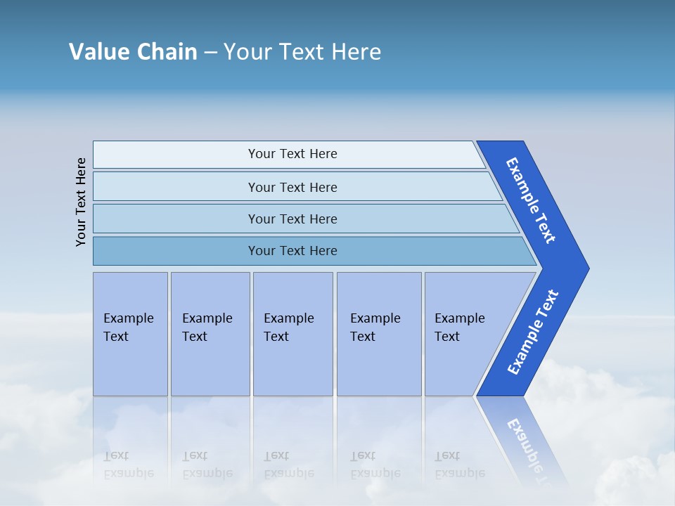 Fun Cloudy Clean PowerPoint Template