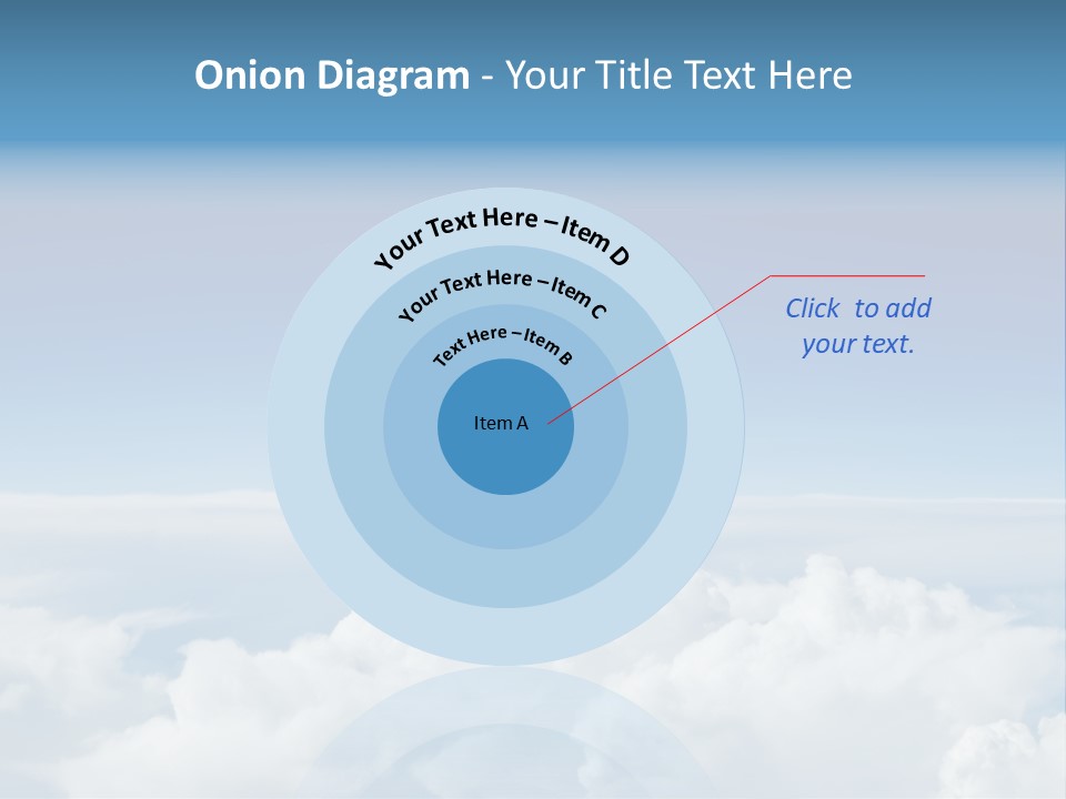 Fun Cloudy Clean PowerPoint Template