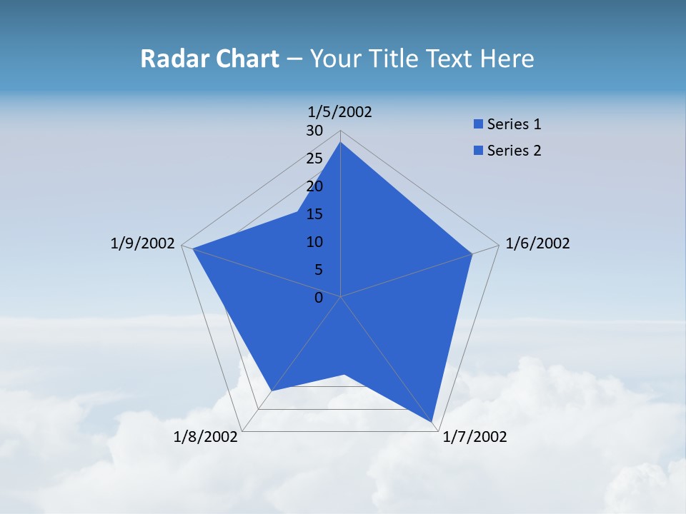 Fun Cloudy Clean PowerPoint Template