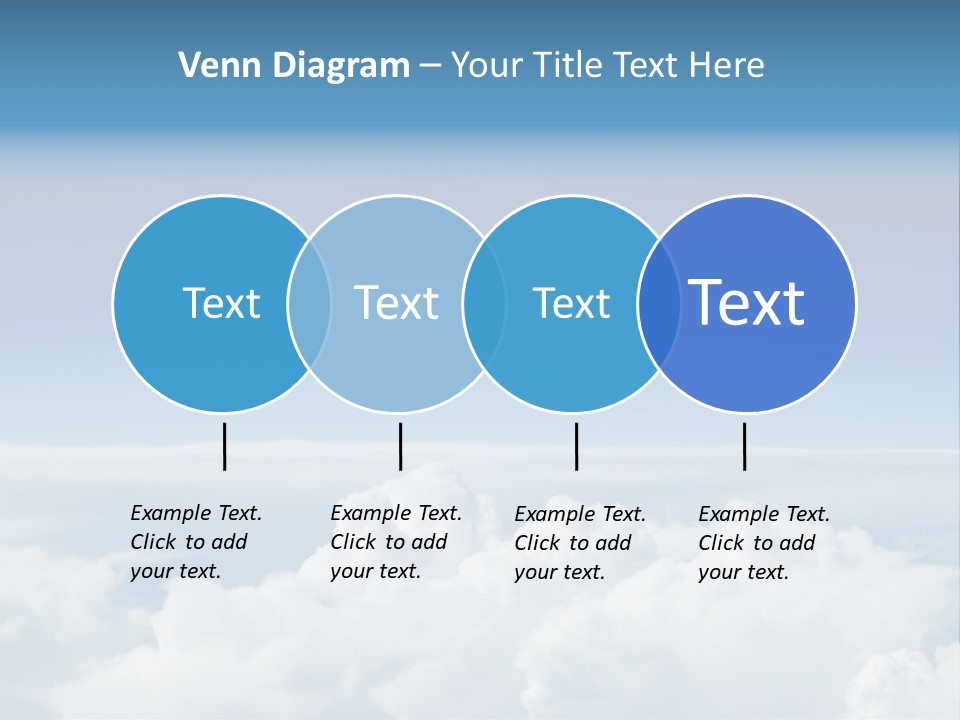 Fun Cloudy Clean PowerPoint Template