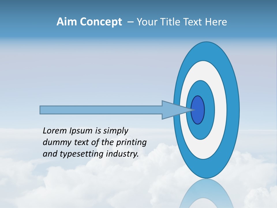 Fun Cloudy Clean PowerPoint Template