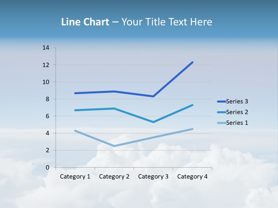 Fun Cloudy Clean PowerPoint Template