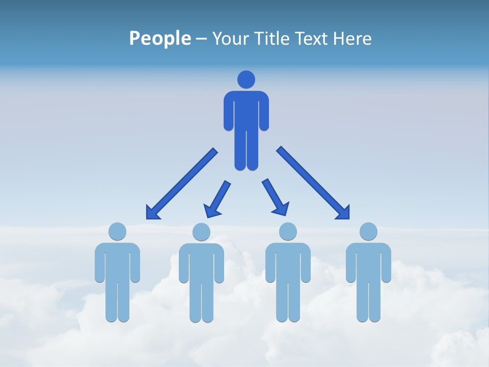 Fun Cloudy Clean PowerPoint Template