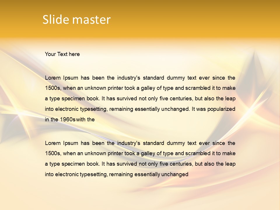 Chaos Banner Concepts PowerPoint Template