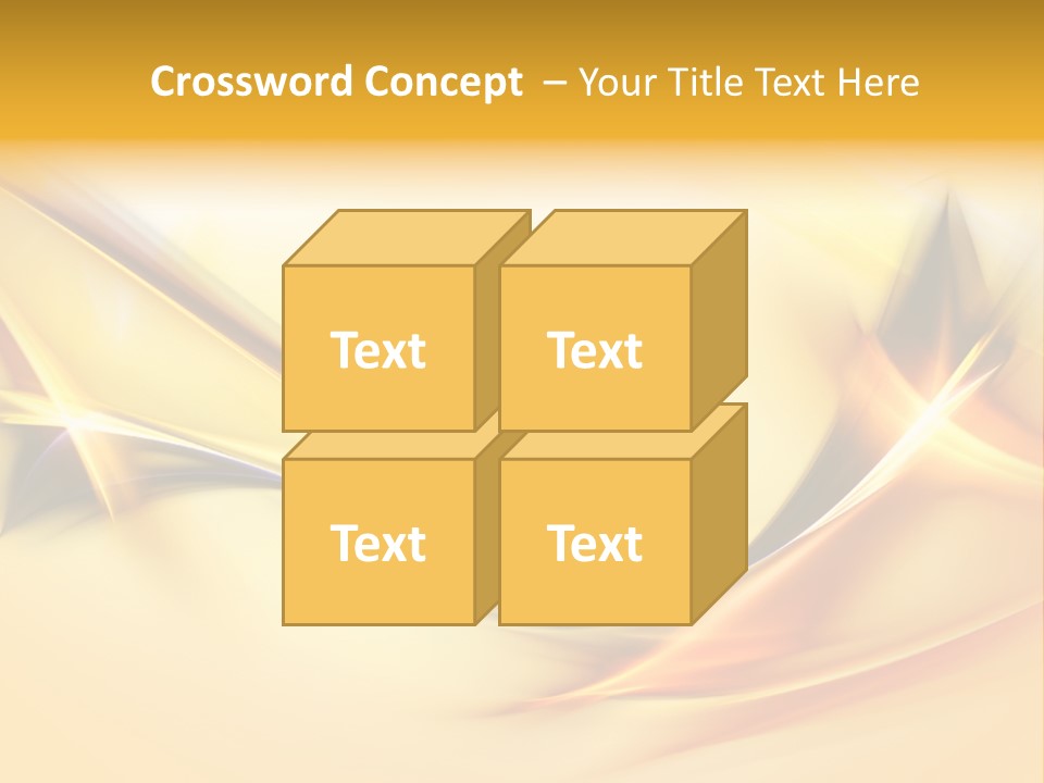 Chaos Banner Concepts PowerPoint Template