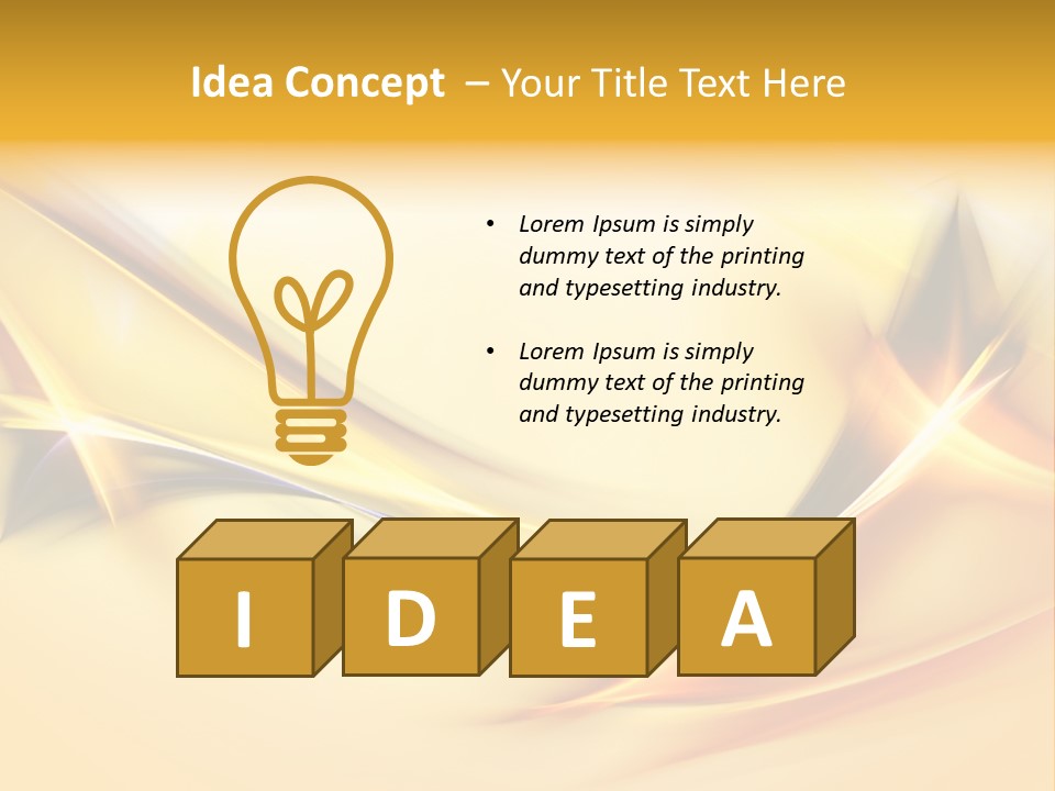 Chaos Banner Concepts PowerPoint Template