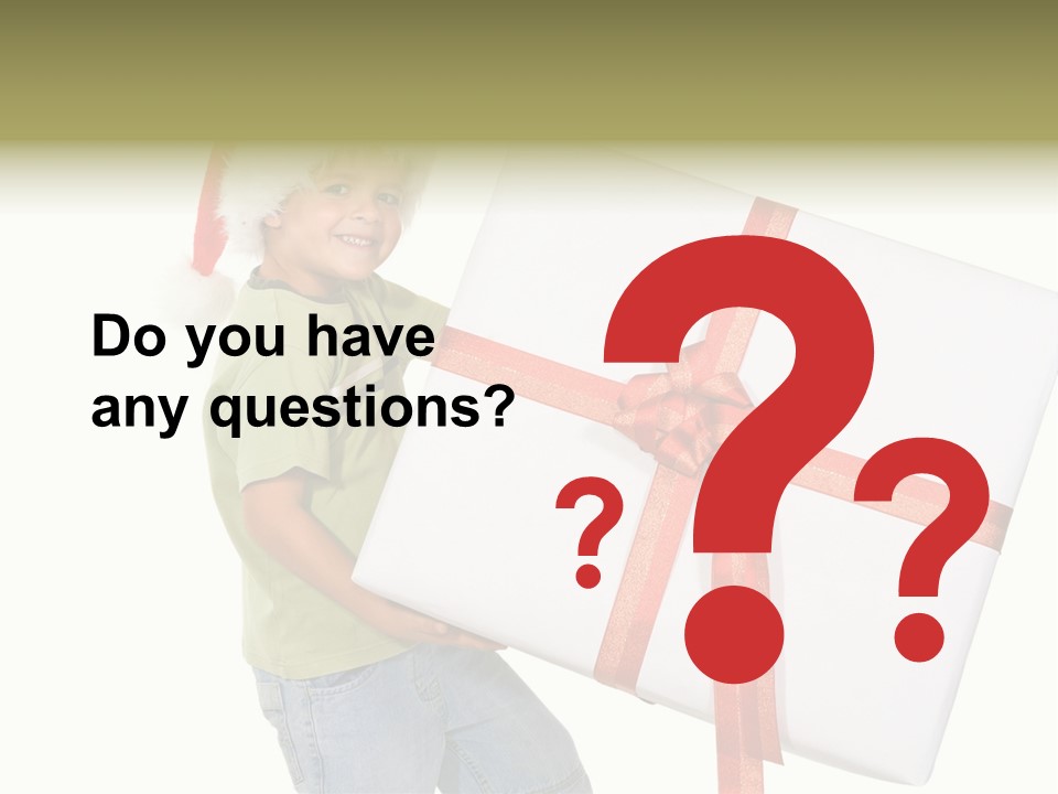 Box Present Lugging PowerPoint Template