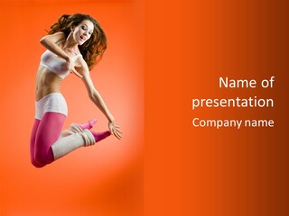 Expression Breast Balance PowerPoint Template