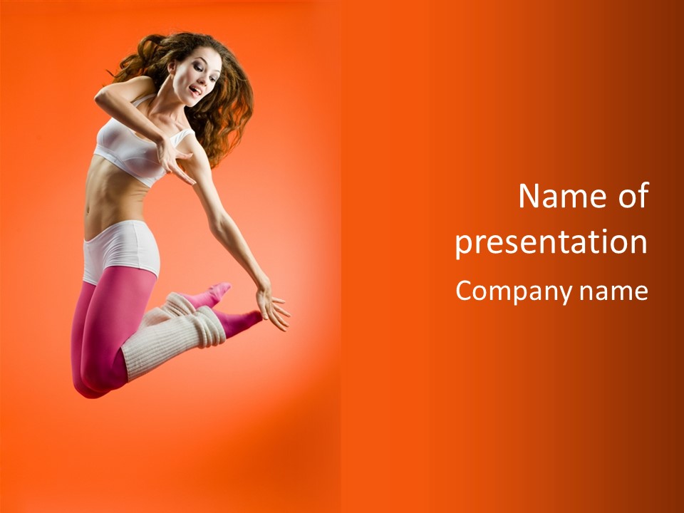 Expression Breast Balance PowerPoint Template