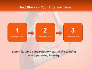 Expression Breast Balance PowerPoint Template
