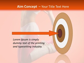 Expression Breast Balance PowerPoint Template
