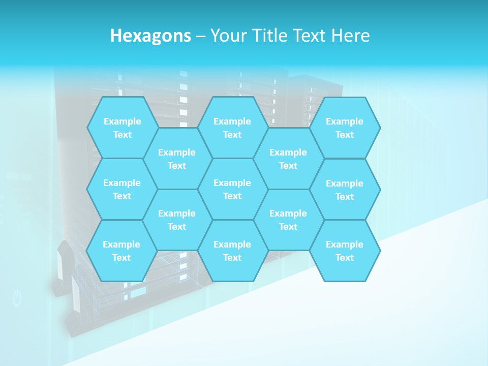 High Networking Cpu PowerPoint Template