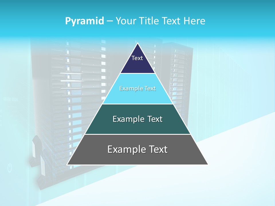 High Networking Cpu PowerPoint Template