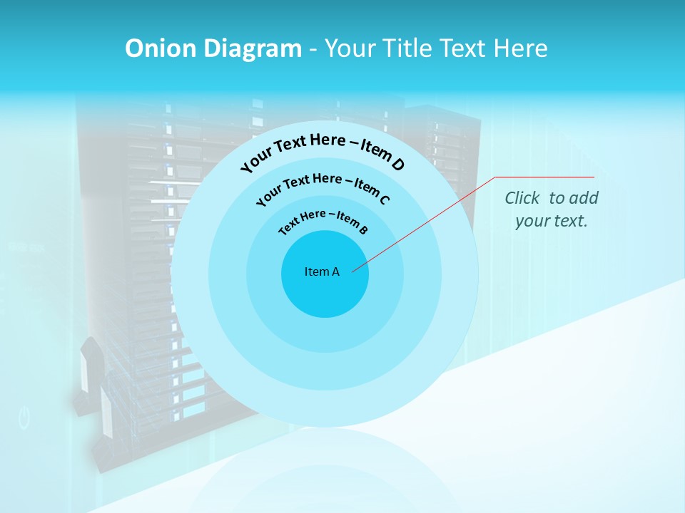 High Networking Cpu PowerPoint Template