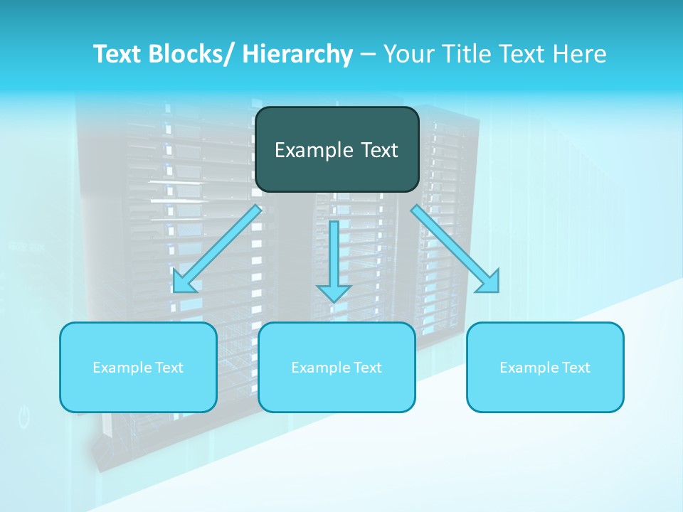 High Networking Cpu PowerPoint Template