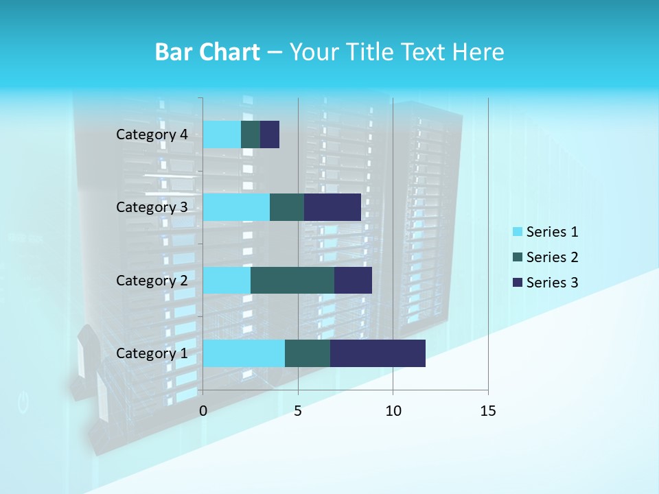 High Networking Cpu PowerPoint Template
