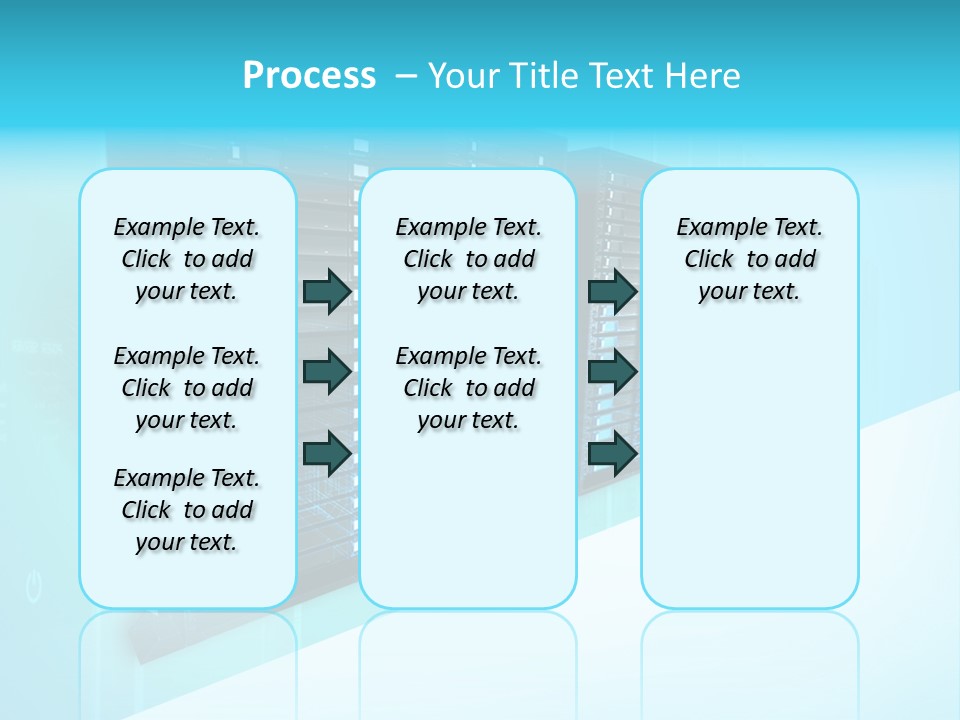 High Networking Cpu PowerPoint Template