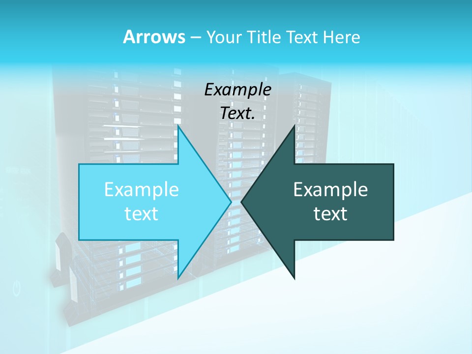 High Networking Cpu PowerPoint Template