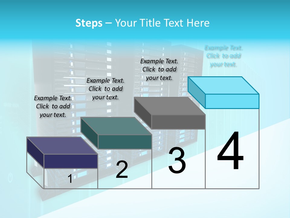 High Networking Cpu PowerPoint Template