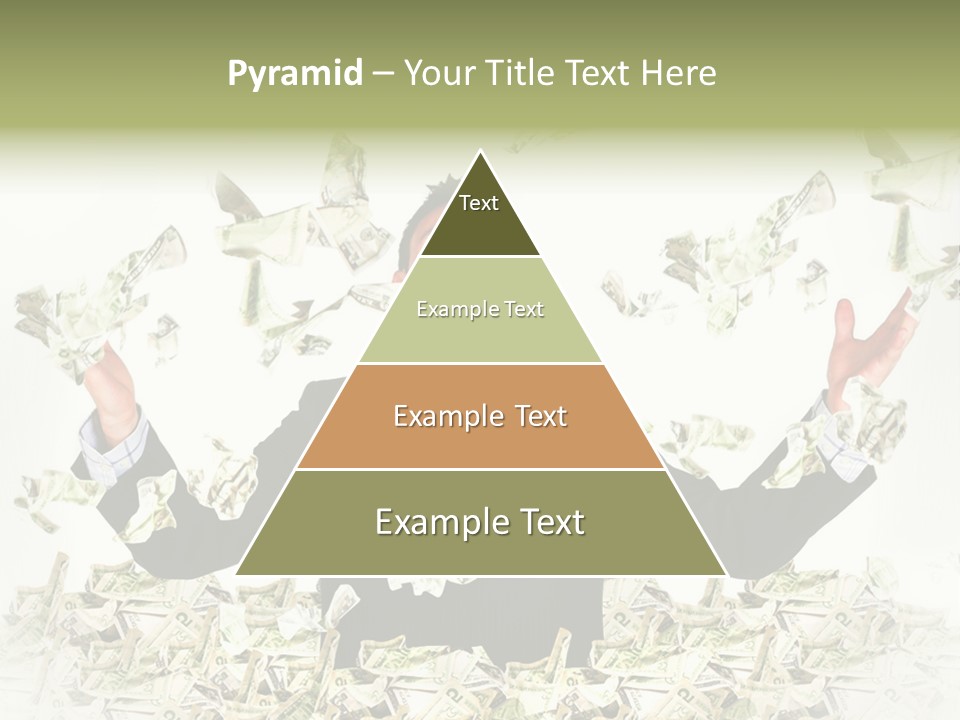 White Falling Smart PowerPoint Template