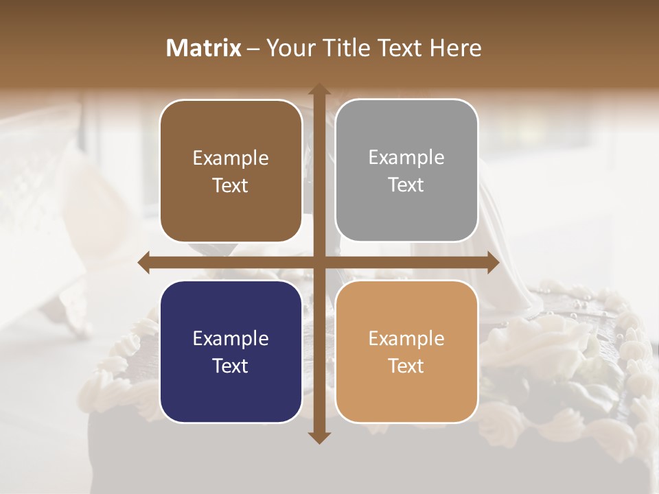 Table Marriage Background PowerPoint Template