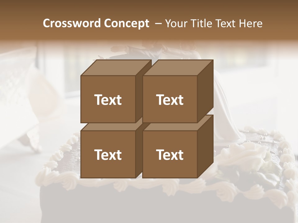 Table Marriage Background PowerPoint Template