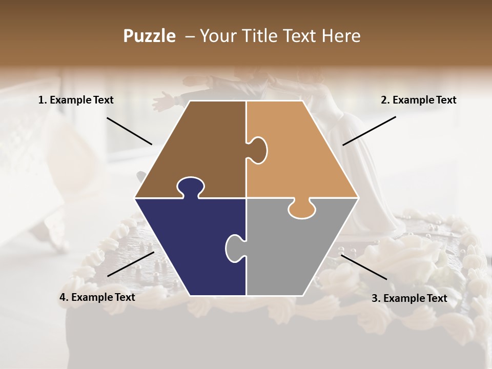 Table Marriage Background PowerPoint Template