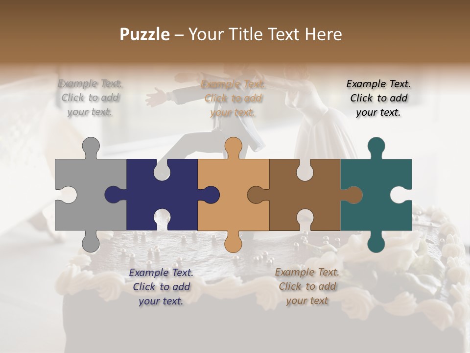 Table Marriage Background PowerPoint Template