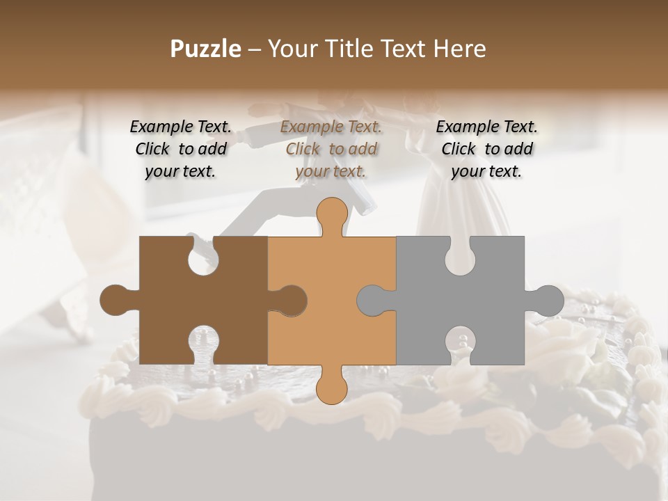 Table Marriage Background PowerPoint Template