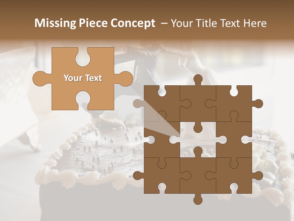 Table Marriage Background PowerPoint Template