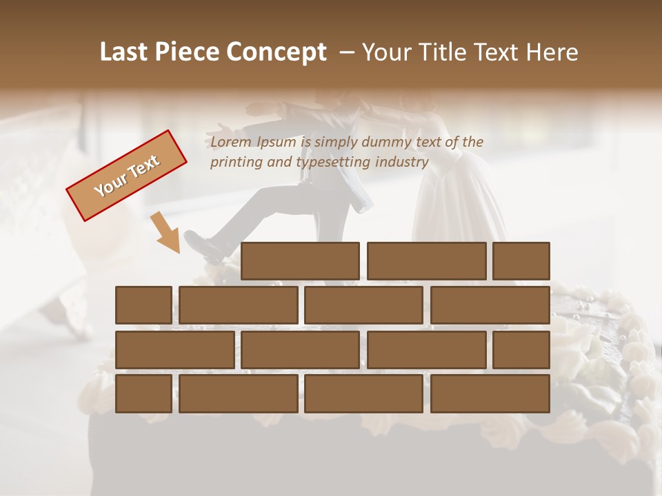 Table Marriage Background PowerPoint Template