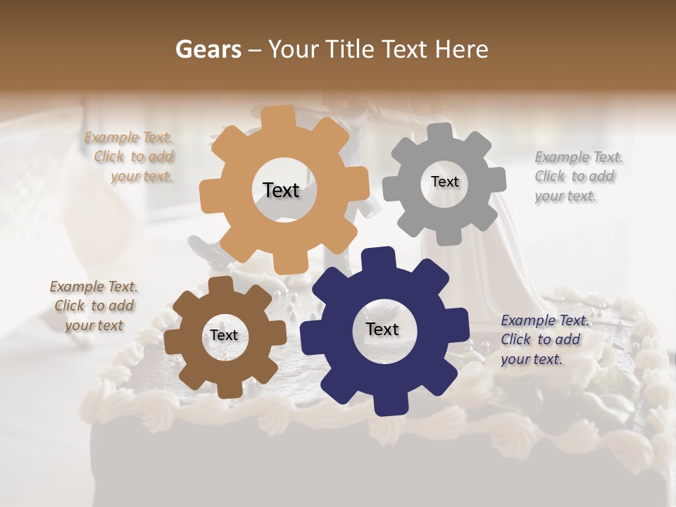 Table Marriage Background PowerPoint Template