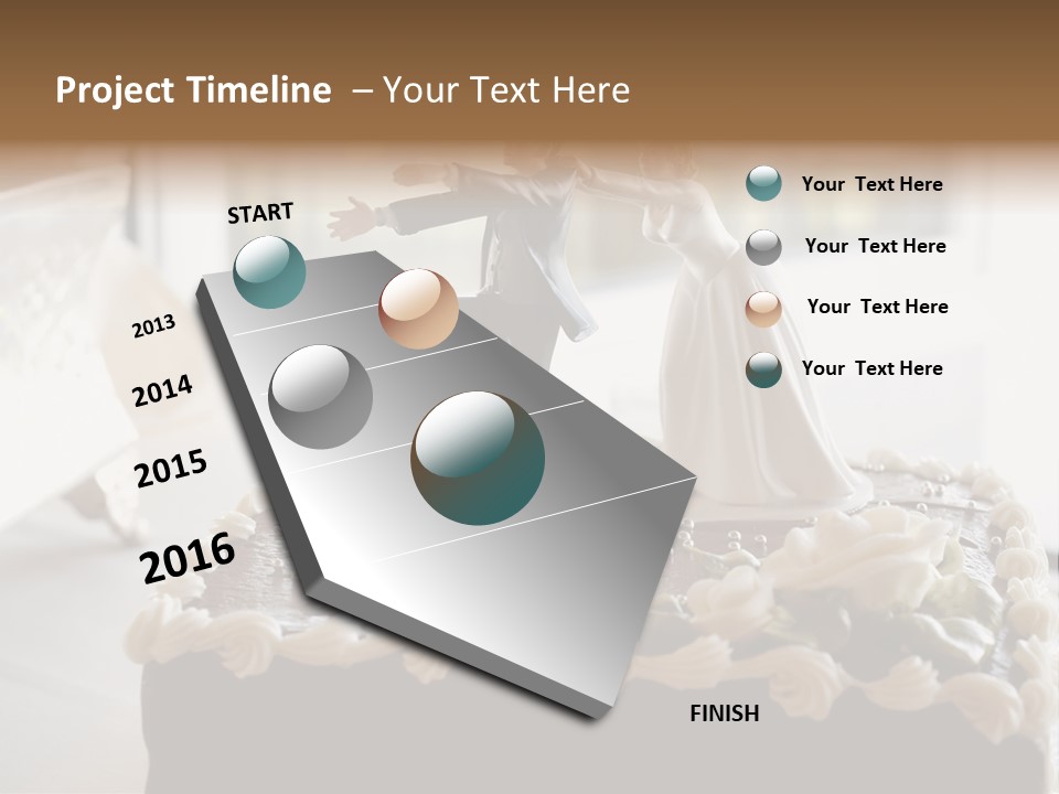 Table Marriage Background PowerPoint Template