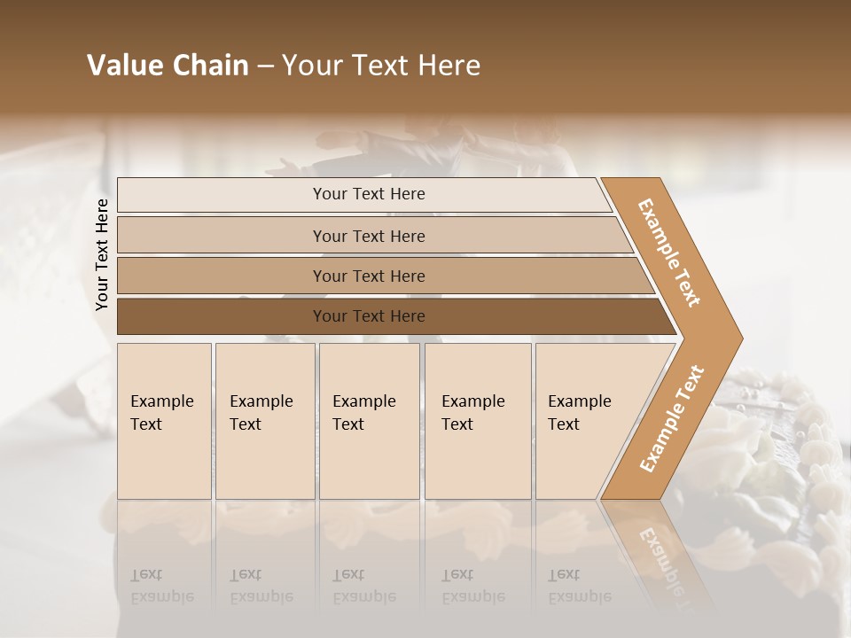 Table Marriage Background PowerPoint Template
