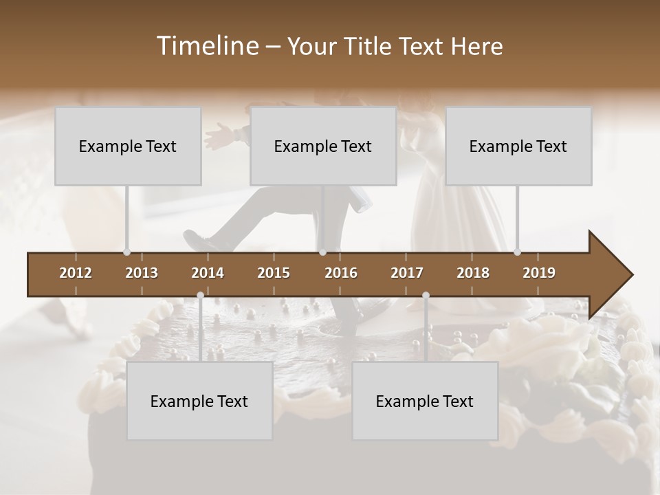 Table Marriage Background PowerPoint Template
