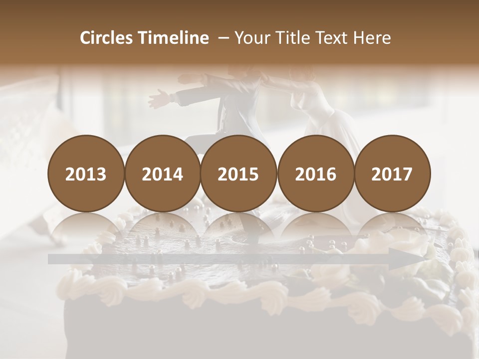 Table Marriage Background PowerPoint Template