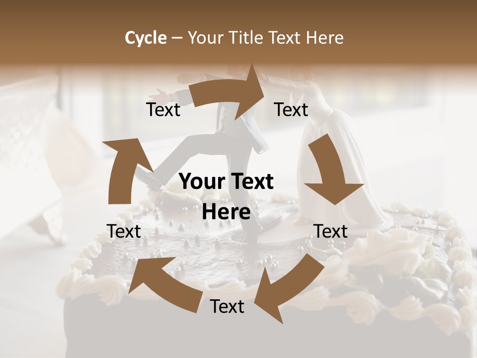 Table Marriage Background PowerPoint Template