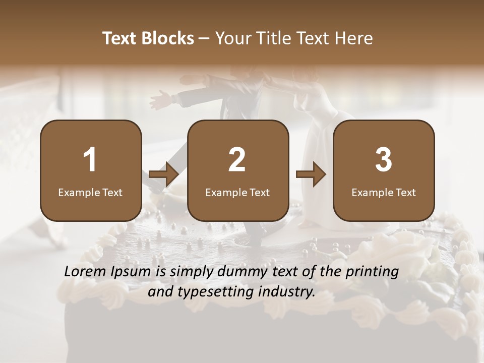 Table Marriage Background PowerPoint Template