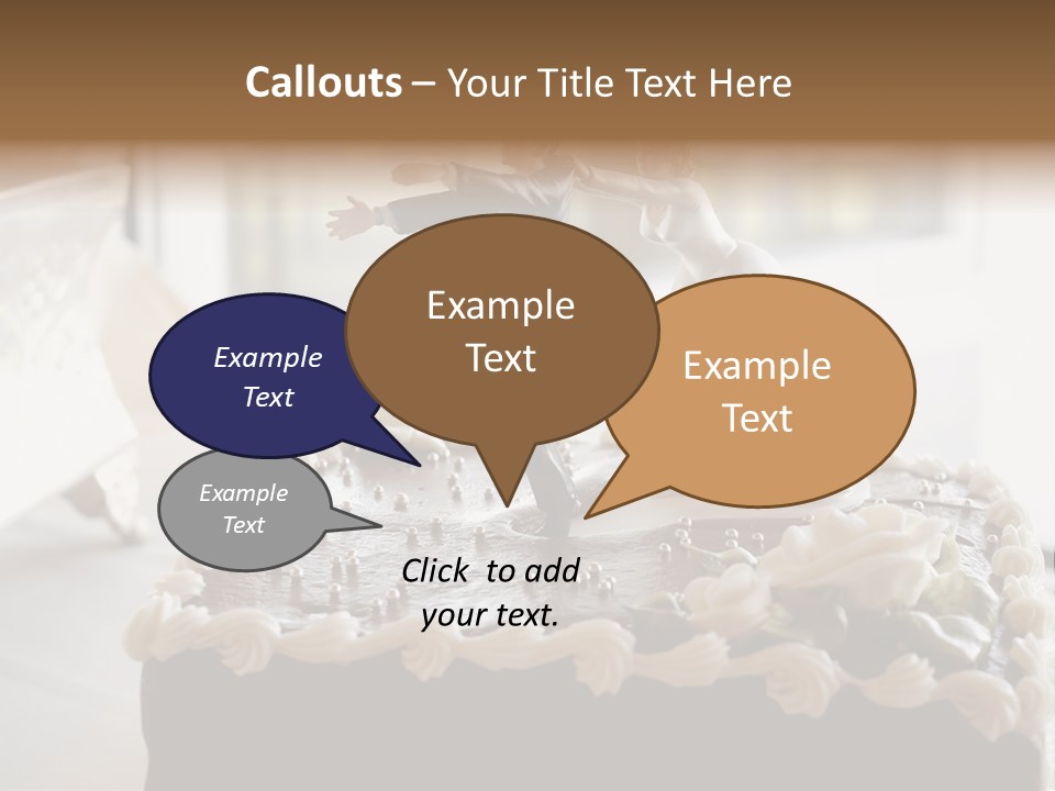 Table Marriage Background PowerPoint Template