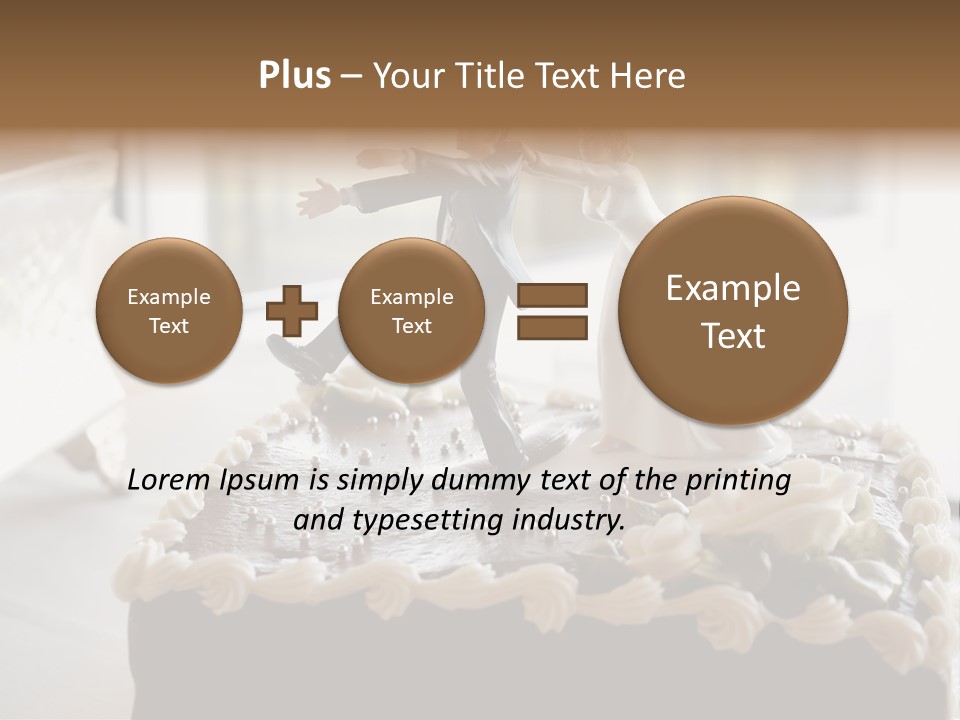 Table Marriage Background PowerPoint Template